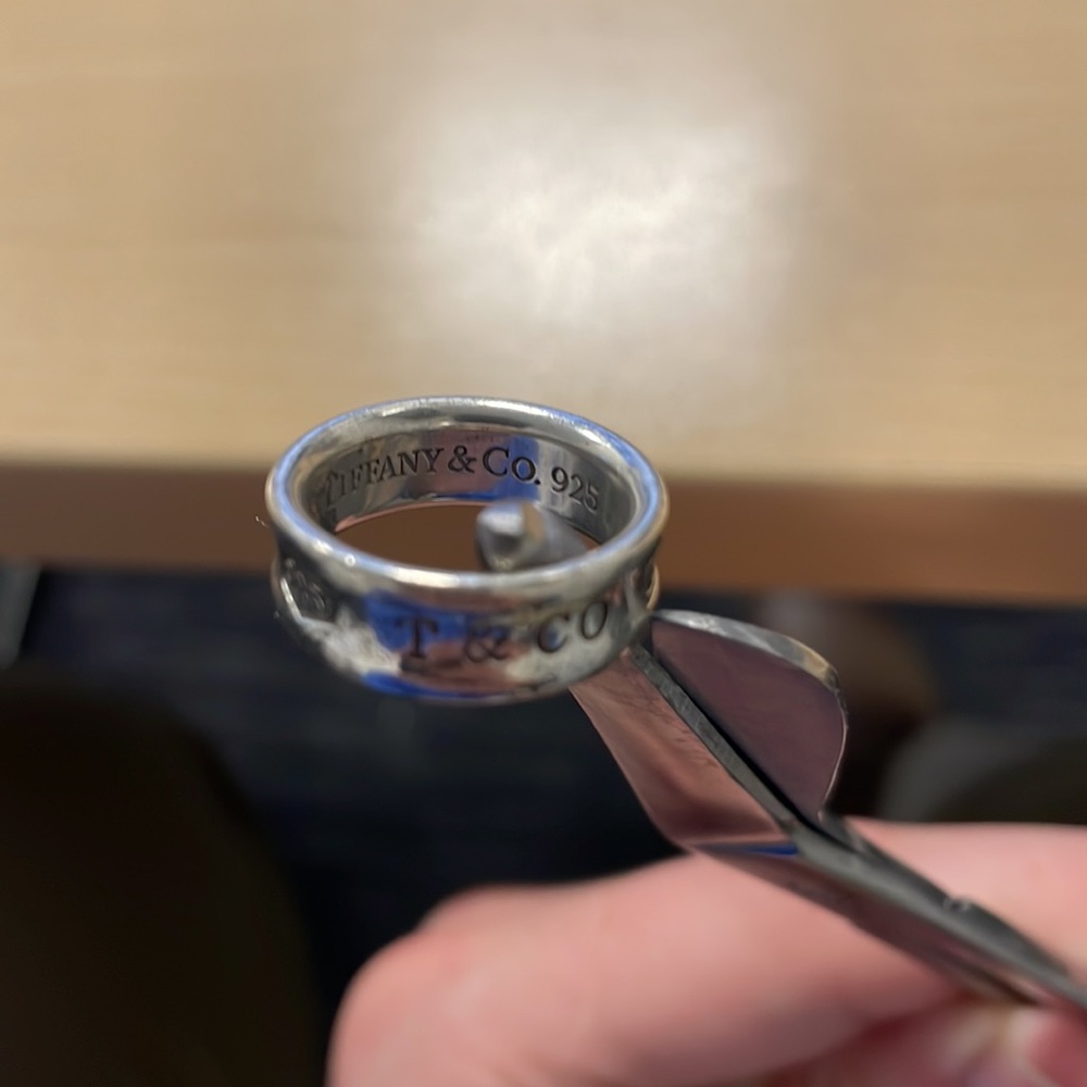 Tiffany & Co. Sterling Silver ring - Picture 4 of 4